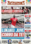 Risultati immagini per prima pagina tuttosport Juve Lukaku