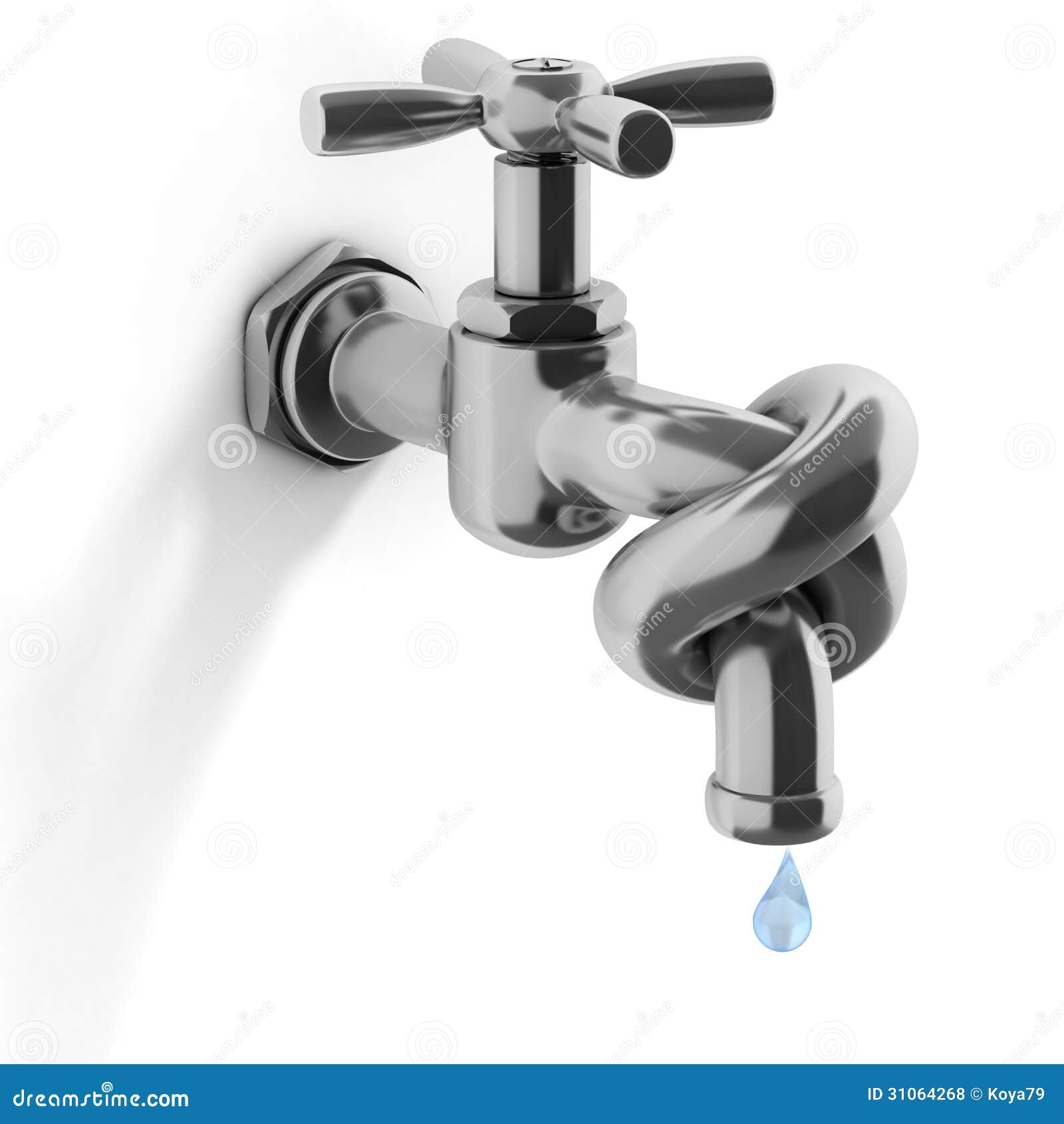 concetto-di-crisi-di-acqua-d-rubinetto-legato-un-nodo-31064268.jpg